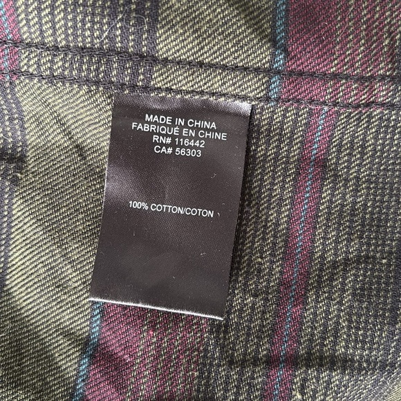 NWT, DRAVUS Malachi Woven Stripe Cotton Button Down, Large - Picture 8 of 10